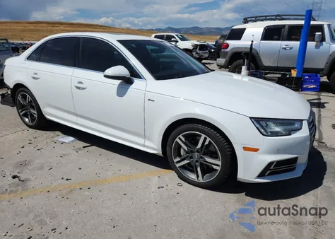 2017 Audi A4 Premium Plus из США, поврежденный, VIN WAUENAF47HN023813